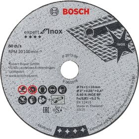 Bosch Expert For Inox 76x1x10 mm Metal Disk
