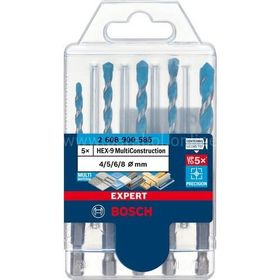 Bosch Expert HEX-9 4-5-6-6-8 mm 5 Parça Multi Construction Delme Ucu Seti