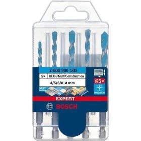 Bosch Expert HEX-9 4-5-6-6-8 mm 5 Parça Multi Construction Delme Ucu Seti