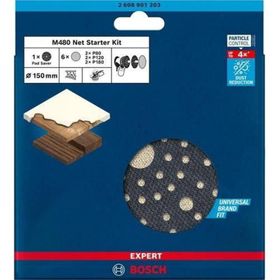 Bosch Expert M480 150 mm 80 Kum 5'li Ağ Zımpara