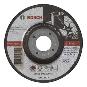 Bosch Expert Serisi 115x6.0 mm Bombeli Inox Paslanmaz Çelik Taşlama Diski