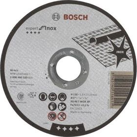 Bosch Expert Serisi 125x1.6 mm Taş Düz Inox Paslanmaz Çelik Kesme Diski