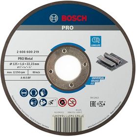 Bosch Expert Serisi 125x1.6 mm Taş Düz Metal Kesme Diski