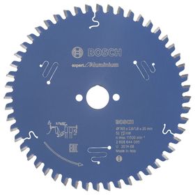 Bosch Expert Serisi 165x20 mm 52 Diş Alüminyum Daire Testere Bıçağı
