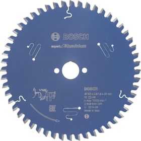 Bosch Expert Serisi 165x20 mm 52 Diş Alüminyum Daire Testere Bıçağı