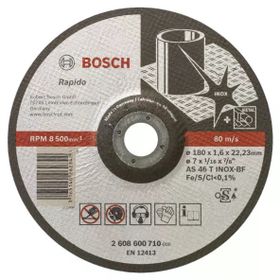 Bosch Expert Serisi 180x1.6 mm Rapido Taş Bombeli Inox Paslanmaz Çelik Kesme Diski