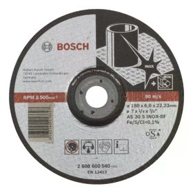 Bosch Expert Serisi 180x6.0 mm Taş Bombeli Inox Paslanmaz Çelik Taşlama Diski