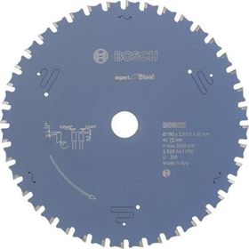 Bosch Expert Serisi 190x20 mm 40 Diş Metal Daire Testere Bıçağı