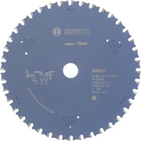 Bosch Expert Serisi 190x20 mm 40 Diş Metal Daire Testere Bıçağı