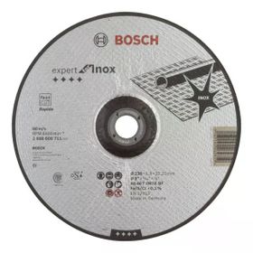Bosch Expert Serisi 230x1.9 mm Rapido Taş Bombeli Inox Paslanmaz Çelik Kesme Diski