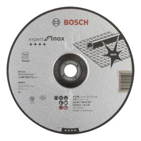 Bosch Expert Serisi 230x1.9 mm Rapido Taş Bombeli Inox Paslanmaz Çelik Kesme Diski
