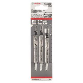 Bosch Extra Temiz Kesim Serisi Sert Ahşap İçin T 308 BF 3 Lü Paket Dekupaj Testeresi Bıçağı