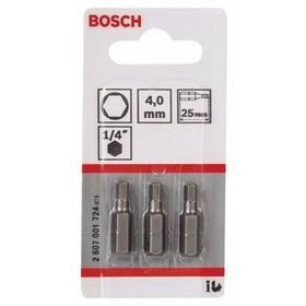 Bosch ExtraHard HEX4x25 mm 3'lü Vidalama Ucu