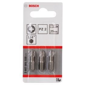 Bosch ExtraHard PZ 2x25 mm 3'lü Vidalama Ucu