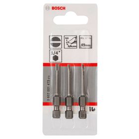 Bosch ExtraHard S0.5x3.0x49 mm 3'lü Vidalama Ucu