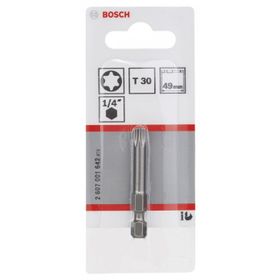 Bosch ExtraHard T30x49 mm 1'li Vidalama Ucu