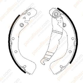Bosch F026004658 Oto Arka Fren Balatası