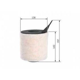 Bosch F026400095 BMW E81 116I E87 316I E90 316I E91 316I E92 Hava Filtresi