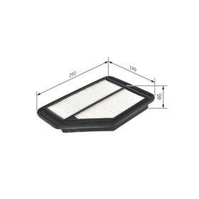 Bosch F026400159 Honda CR-V FR-V Hava Filtresi