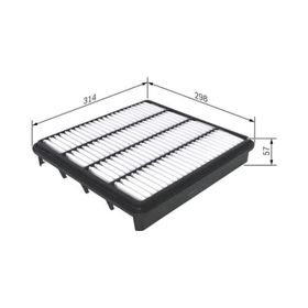 Bosch F026400226 Toyota Land Cruiser 07 Hava Filtresi