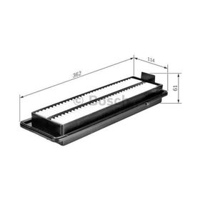 Bosch F026400232 Accord 2.2 CDTI 16V Hava Filtresi