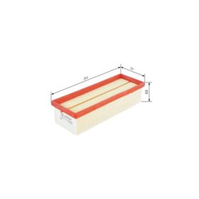 Bosch F026400323 Hava Filtresi