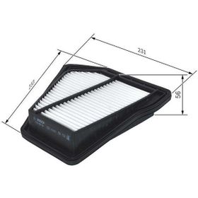 Bosch F026400494 CR V 2.2 I DTEC 4WD Hava Filtresi