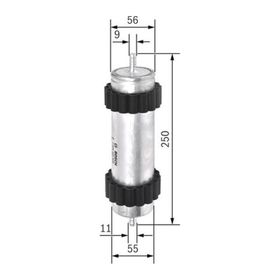 Bosch F026400596 Ford Tourneo Hava Filtresi
