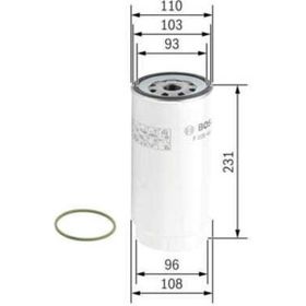 Bosch F026402038 Daf CF XF XF 105 XF XF CF 75 CF Yakıt Filtresi