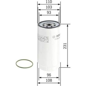 Bosch F026402038 Daf CF XF XF 105 XF XF CF 75 CF Yakıt Filtresi