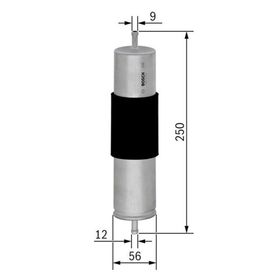 Bosch F026402068 Yakıt Filtresi