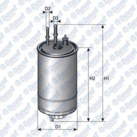 Bosch F026402076 Fiorino Doblo Linea 1.3JTD Punto III 1.3JTD Yakıt Filtresi