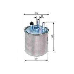 Bosch F026402081 KNG LGN III TWNG 1.5DCI LGN 3.0DCI Yakıt Filtresi