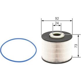 Bosch F026402120 Scudo II P308 P3008 P407 P5008 C4 C5 2.0 HDI JTD Yakıt Filtresi