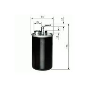 Bosch F026402827 Dodge Jeep Yakıt Filtresi