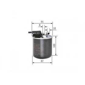 Bosch F026402837 Mercedes A Klasse W176 A 180 CDI Blueefficiency Yakıt Filtresi