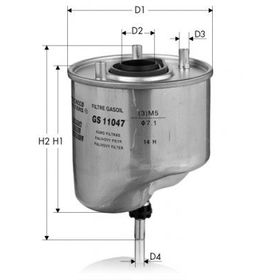 Bosch F026402862 Fiat Peugeot Toyota Yakıt Filtresi