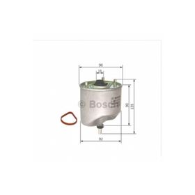 Bosch F026402862 Fiat Peugeot Toyota Yakıt Filtresi