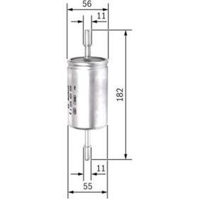 Bosch F026403009 Focus 1.4 1.6 1.8 16V 2.0 16V ST170 RS 2.0 Cmax 1.6 Yakıt Filtresi