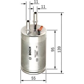 Bosch F026403014 Volvo S60 II 2.0 T T3 T4 T5 T6 V60 XC60 V70 XC70 S80 Yakıt Filtresi