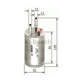 Bosch F026403014 Volvo S60 II 2.0 T T3 T4 T5 T6 V60 XC60 V70 XC70 S80 Yakıt Filtresi