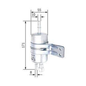 Bosch F026403761 Jeep Grand Cherokee Yakıt Filtresi