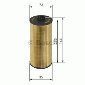 Bosch F026407007 A4 Cabriolet A6 A8 Yağ Filtresi