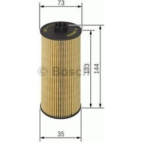 Bosch F026407007 A4 Cabriolet A6 A8 Yağ Filtresi