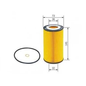 Bosch F026407007 A4 Cabriolet A6 A8 Yağ Filtresi