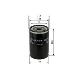 Bosch F026407048 Midlum I Iveco W1170 7 Yağ Filtresi