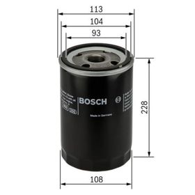 Bosch F026407048 Midlum I Iveco W1170 7 Yağ Filtresi