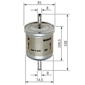 Bosch F026407070 Yağ FİLTRESİ