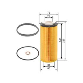 Bosch F026407094 BMW E90 E91 E92 F07 Yağ Filtresi
