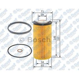 Bosch F026407094 BMW E90 E91 E92 F07 Yağ Filtresi